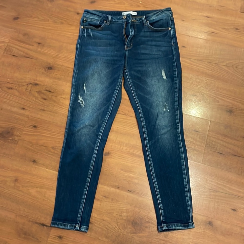 Kancan Destructed Skinny Jeans